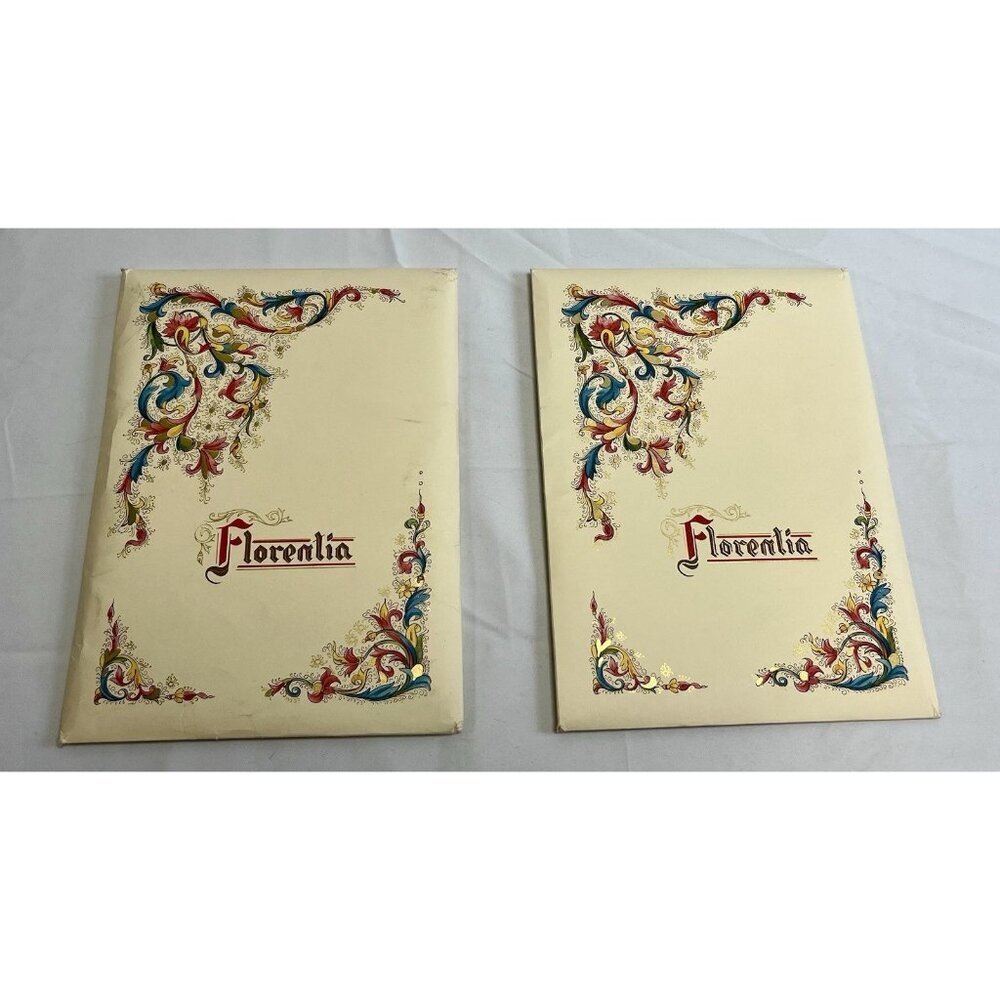 Vintage/Retro/ Mid Century Florenlia Paper Lot 🤍